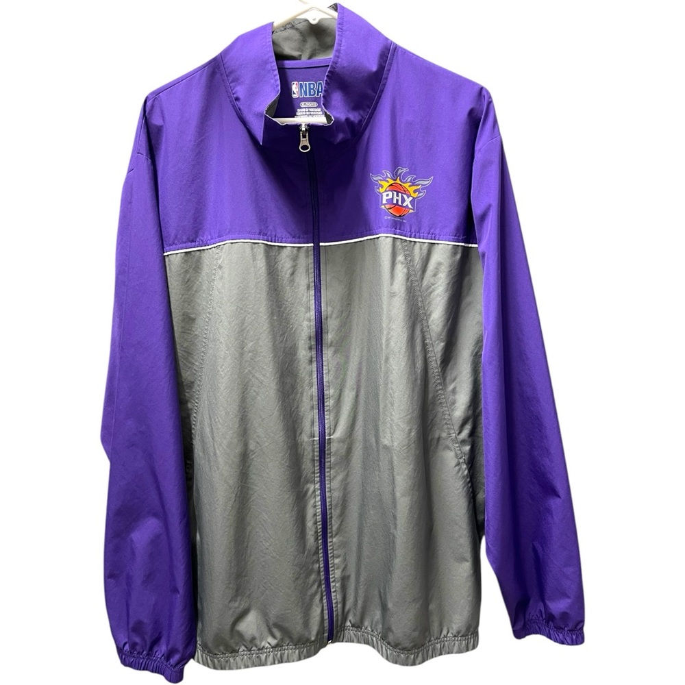 Men’s Jacket XL Purple NBA Phoenix Suns Windbreaker